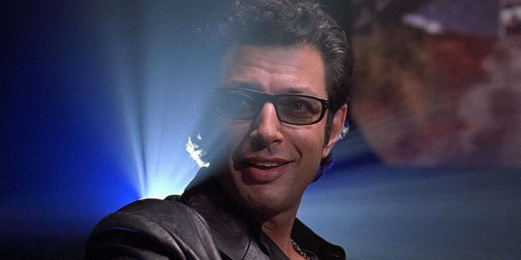 Jeff Goldblum o rolach w Jurassic World: Dominion i Gwiezdnych Wojnach