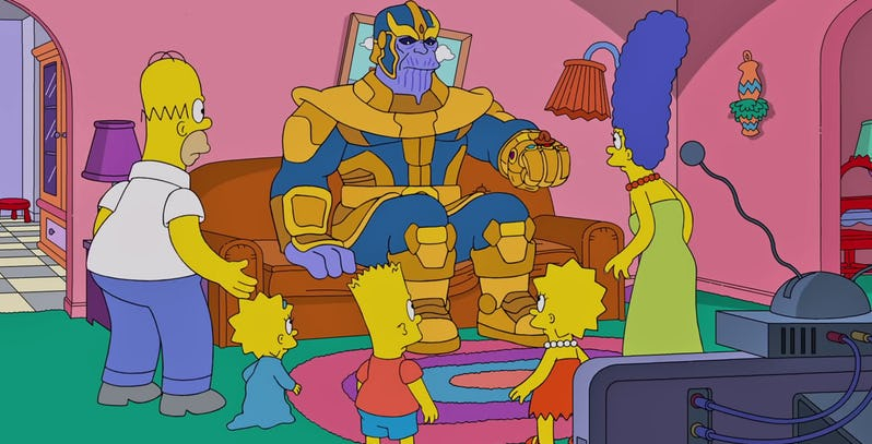 Thanos - Simpsonowie