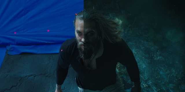 Aquaman – kadry z filmu przed i po nałożeniu efektów specjalnych [GALERIA]
