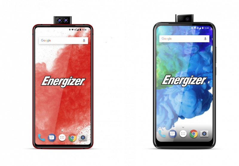 Energizer pokaże smartfony z baterią 18000 mAh, wyskakującą kamerą i elastycznym ekranem