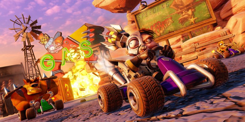 Crash Team Racing Nitro-Fueled: Nowy zwiastun gry przedstawia szaloną rozgrywkę