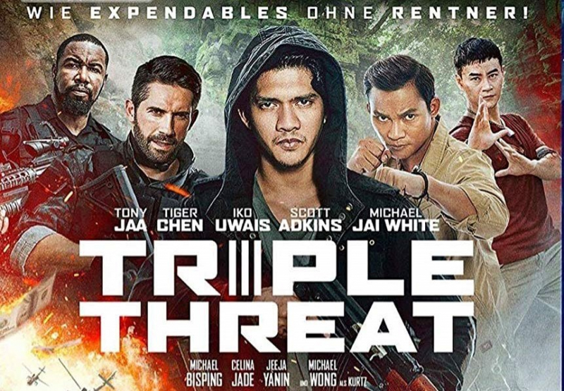 Triple Threat – nowy zwiastun. Adkins i wielkie gwiazdy kina kopanego!
