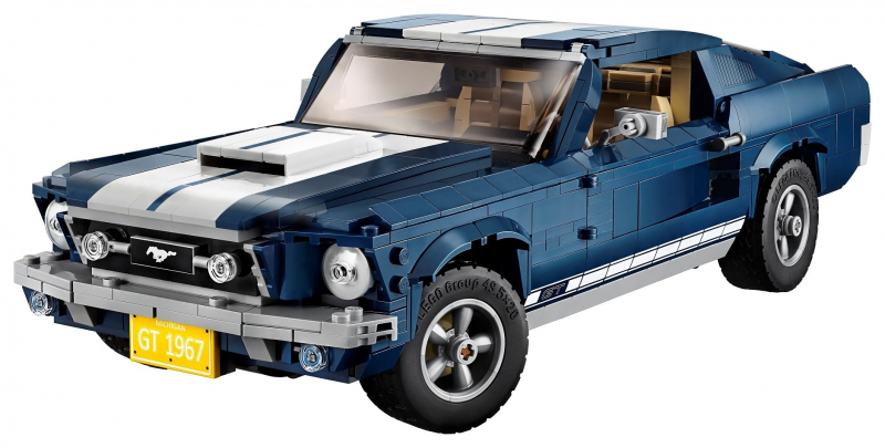 Ford Mustang z klocków LEGO. Zobacz zdjęcie nowego zestawu