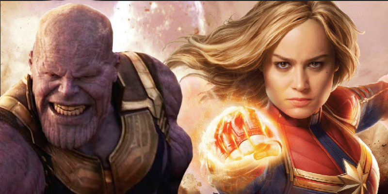 Kapitan Marvel - Thanos