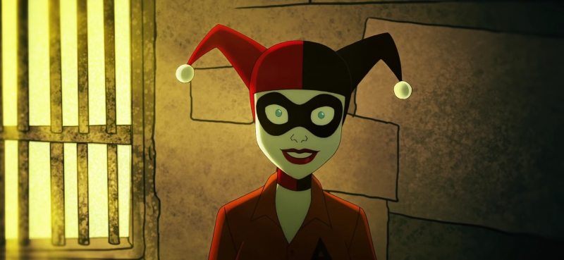 Harley Quinn – oto Joker z serialu animowanego. Kaley Cuoco prezentuje zdjęcie