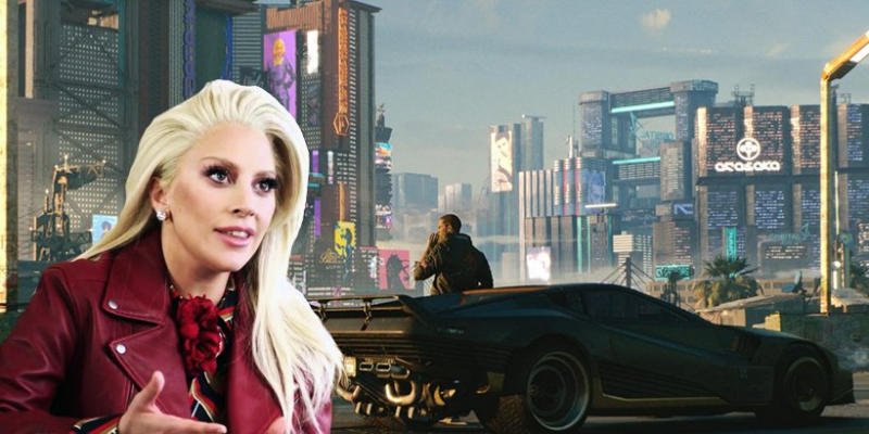 Lady Gaga w Cyberpunk 2077