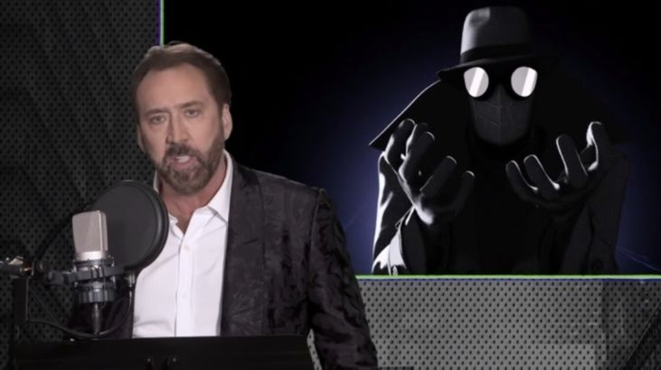 Spider-Man Uniwersum – Nicolas Cage podkłada głos. Zobacz nagranie