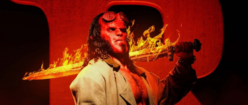 Hellboy - ognisty plakat i klip pełen akcji. Zobacz materiały