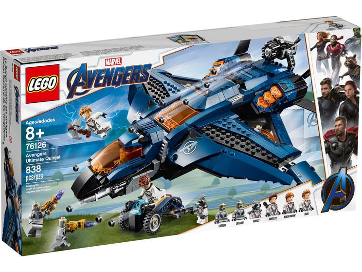 LEGO® Marvel Avengers Wspaniały Quinjet Avengersów (76126)
