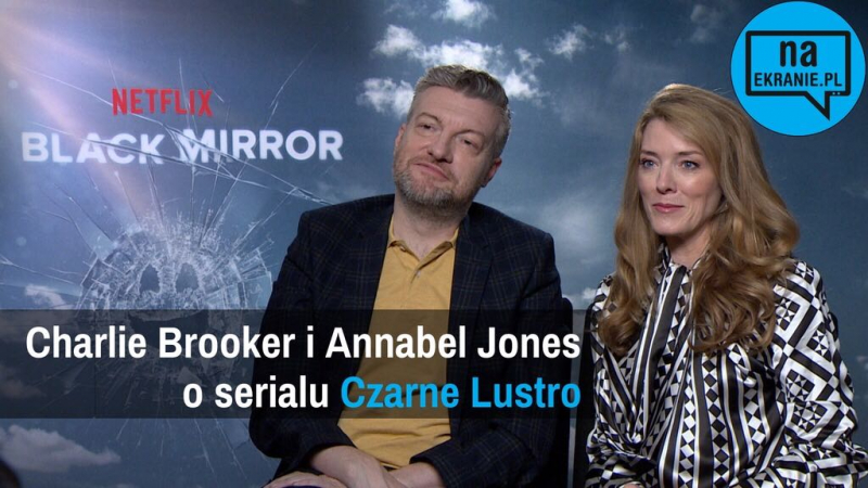 Charlie Brooker i Annabel Jones o 5. sezonie serialu Czarne lustro [WYWIAD WIDEO]