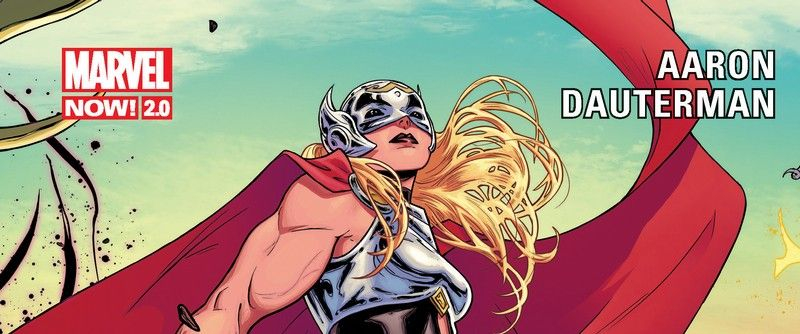 Thor: miłość i grom - grafiki z bohaterami w kostiumach. Natalie Portman jako Potężna Thor!