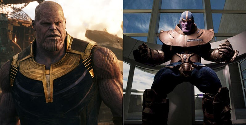 Najciekawsze cosplaye Thanosa. Niektóre są naprawdę pomysłowe