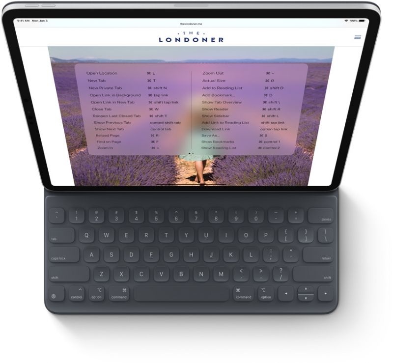 iPadOS - skróty w Safari