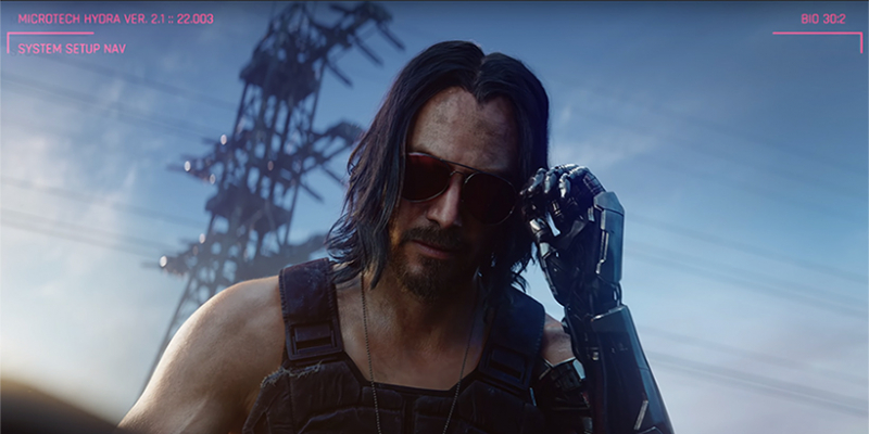 Cyberpunk 2077: Keanu Reeves skradł show, ale to "krzykacza" nagrodzi CD Projekt [E3 2019]
