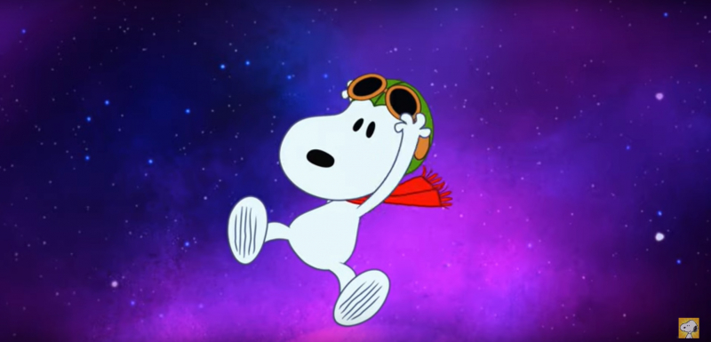 Snoopy in Space - zwiastun serialu animowanego. Powrót znanych postaci