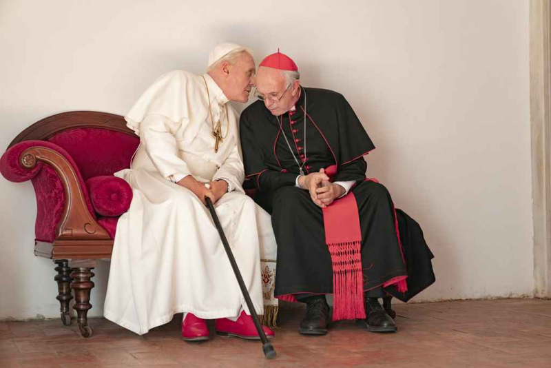 Dwóch papieży - Anthony Hopkins w filmie Netflixa. Pierwszy zwiastun