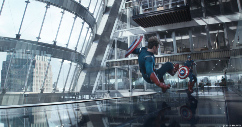 Avengers: Endgame - Kapitan Ameryka vs Kapitan Ameryka. Jest wideo o kulisach