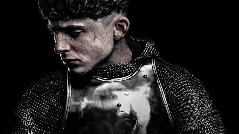 The King - Timothee Chalamet w roli króla Henryka V. Plakat filmu Netflixa