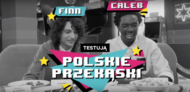 Stranger Things - aktorzy testują polskie przekąski. Zobacz wideo!