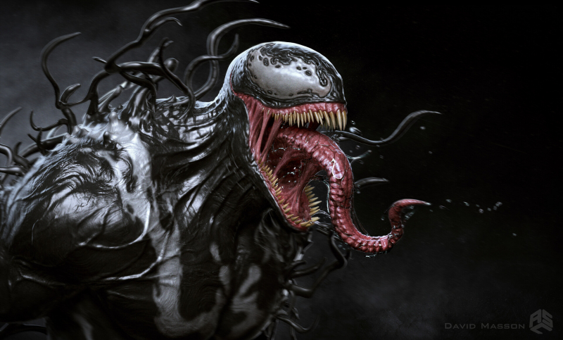 Venom - nowe szkice koncepcyjne tytułowego bohatera