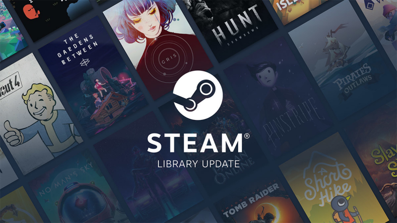 Steam - nowa biblioteka