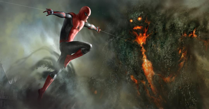 Spider-Man: Daleko od domu - te szkice są lepsze niż film? Część zaskakuje