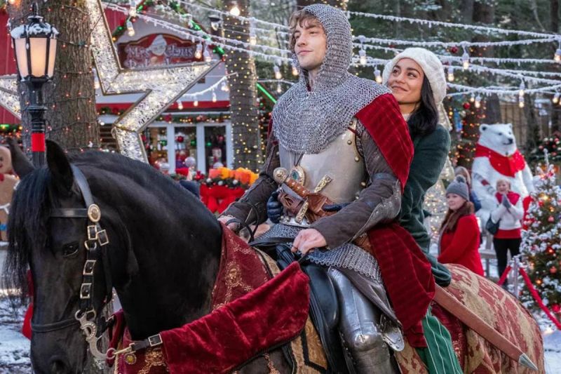 Świąteczny rycerz - zwiastun filmu Netflixa. Vanessa Hudgens i przybysz ze Średniowiecza