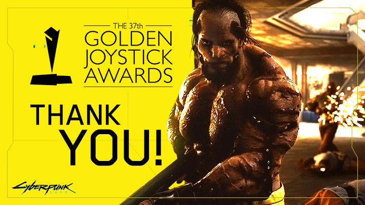 Golden Joystick Awards 2019 - Cyberpunk 2077 nagrodzony drugi rok z rzędu
