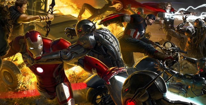 Avengers: Czas Ultrona - szkic