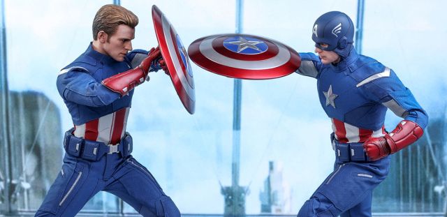 Avengers: Koniec gry - figurka Kapitan Ameryka