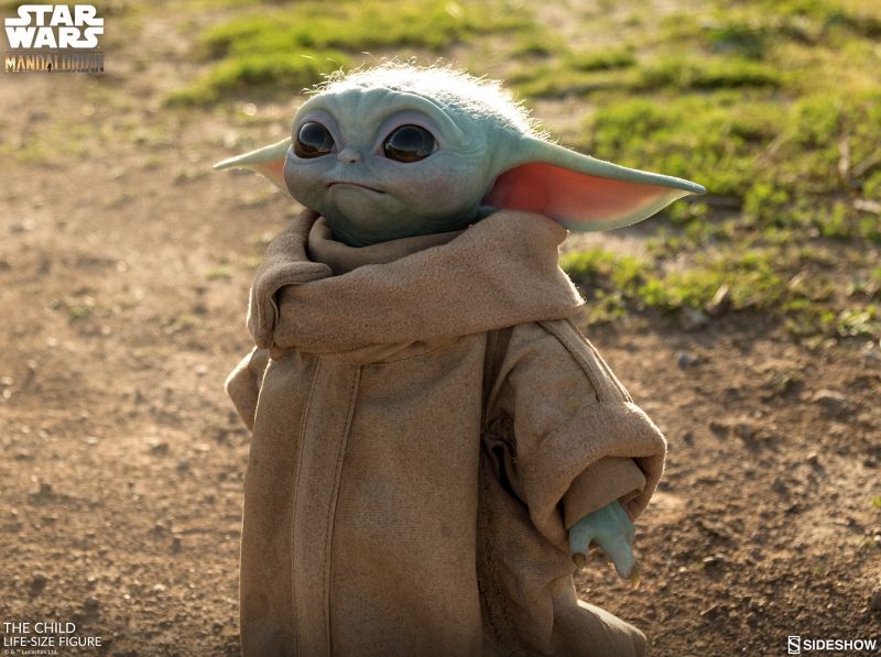 Baby Yoda - replika w skali 1 do 1. Na taki gadżet czekali fani Star Wars!