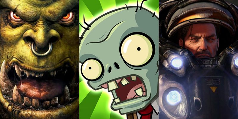 Warcraft 3, Plants vs Zombies, Starcraft II