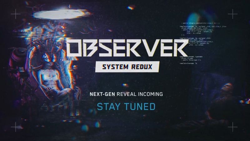 Observer: System Redux zapowiedziane. Polski horror trafi na konsole nowej generacji