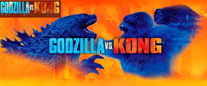 Godzilla vs Kong - grafika z komiksowego wstępu do filmu