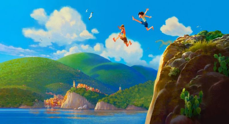 Luca - plakat nowego filmu Pixara. Jest informacja o dacie premiery zwiastuna