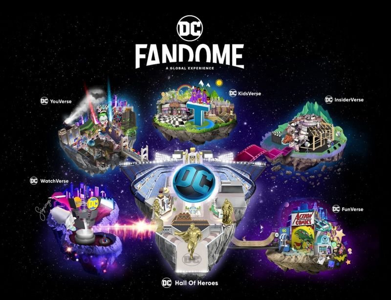 DC FanDome - znamy harmonogram! Zagadkowy film, nowy tytuł, rozpiska paneli