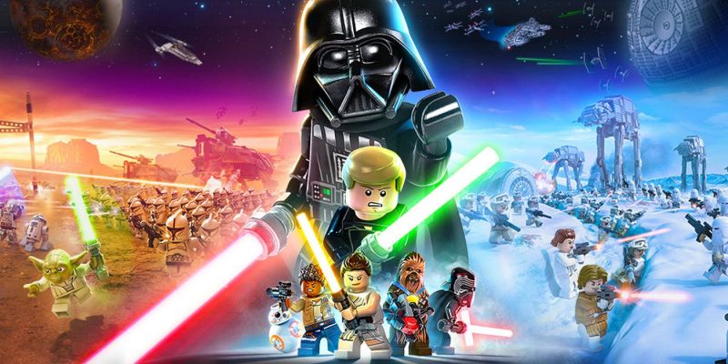 5. LEGO Gwiezdne Wojny: Saga Skywalkerów 