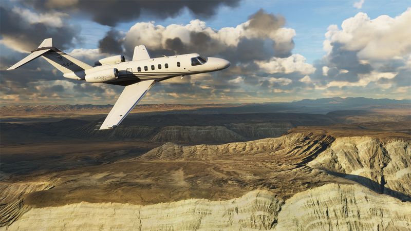 Microsoft Flight Simulator - mod do gry odtwarza incydent w Kanale Sueskim
