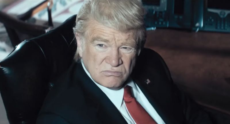 The Comey Rule - zwiastun serialu. Brendan Gleeson jako Donald Trump