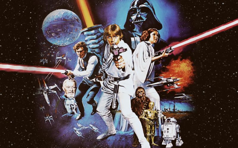 1977: Gwiezdne wojny: Część IV - Nowa nadzieja (8,6/10; 6 Oscarów)