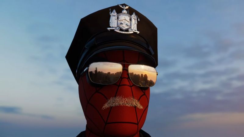 Marvel's Spider-Man - Spider-Cop suit