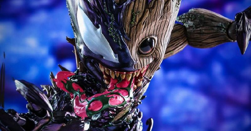 Venomized Baby Groot - figurka