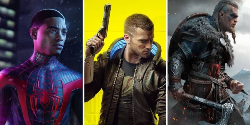 GRY 2020 - premiery: Cyberpunk 2077, Spider-Man: Miles Morales i Assassin's Creed: Valhalla. Co jeszcze?