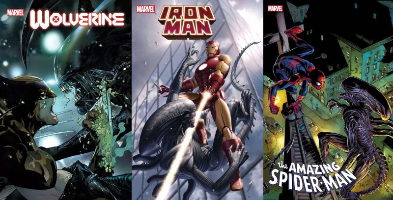 Avengers i inni vs. Obcy. Ksenomorfy nadciągają do uniwersum Marvela!