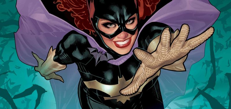 Batgirl - szkic koncepcyjny z filmu pokazuje kostium bohaterki
