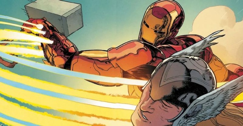Marvel - Iron Man grzmotnął Thora Mjolnirem. Tak się kończą żarty ze Starka