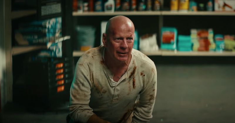 Bruce Willis - reklama Szklana Pułapka