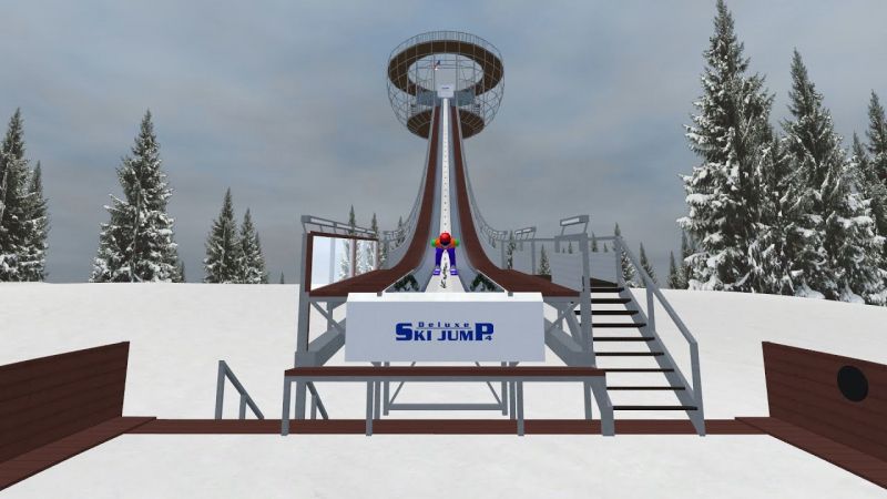 Deluxe Ski Jump 4 z nową aktualizacją po latach! W grze stworzymy własne skocznie