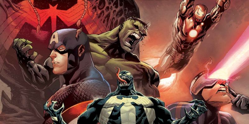 Marvel - Venom dowódcą obrony uniwersum przed Knullem. Symbionty pochłaniają Daredevila