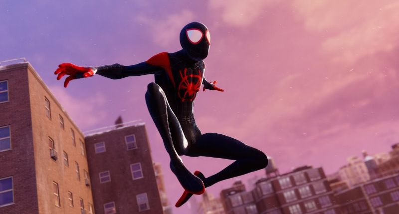Marvel's Spider-Man: Miles Morales - fan odtworzył w grze scenę ze Spider-Man Uniwersum